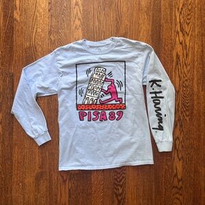 KEITH HARING PISA Long Sleeve TShirt